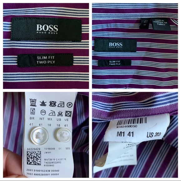 Hugo Boss, Black Label, Slim Fit Two Ply - Picture 5 of 5